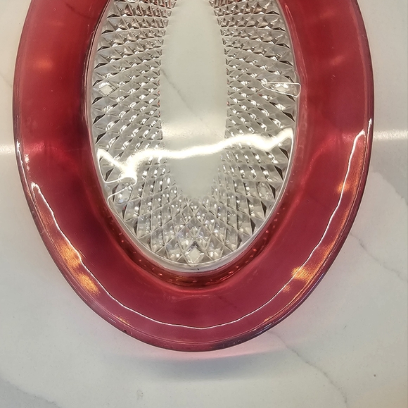 Indiana Glass Co. ruby flashed creamer & open sugar bowl set 1960… - Picture 13 of 16